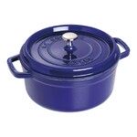 Cocotte ronde 26 cm Bleu intense
