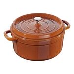 Cocotte ronde 26 cm Cannelle
