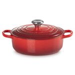 Cocotte ronde Basse 24 cm Cerise