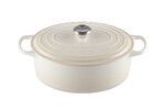 Cocotte Signature en fonte emaillee Ronde 26 cm Meringue