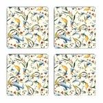 coffret 4 dessous de verre toscana