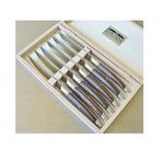 Coffret 6 couteaux Thiers Avantage en Wenge finition Mat