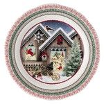 Coffret assiette a dessert Chalet Noel 2022