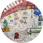 Plat a gateaux PARIS-PARIS