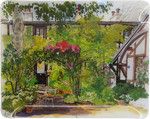 Plateau acrylique, grand modele PARIS A GIVERNY