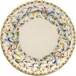 Coffret de 2 assiettes a mignardises en faience Toscana