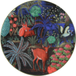 Coffret de 4 Assiettes Canapes Assorties JARDIN DU PALAIS