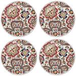 Coffret de 4 assiettes dessert chance folle