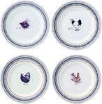 Coffret de 4 Assiettes Dessert Assorties COQUETTES