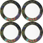 Coffret de 4 Assiettes Plates JARDIN DU PALAIS