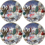 Coffret de 4 Assiettes Gourmandes JARDIN DU PALAIS