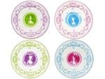 Coffret de 4 Assiettes Mignardises Assorties Marie-Antoinette