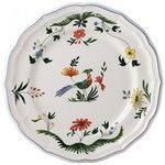 Coffret de 4 Assiettes Plates OISEAUX DU PARADIS
