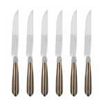 Coffret de 6 couteaux a steak DIANA PIERRE