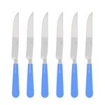 Coffret de 6 couteaux a steak NEWBRIDGE BLEU CIEL