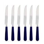 Coffret de 6 couteaux a steak NEWBRIDGE BLEU MARINE