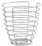 Corbeille a fruit haute en inox o 25 cm