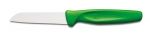 Couteau a legumes lame droite 8cm M.vert