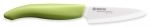 Petit couteau d'office GEN lame blanche manche vert 7,5cm