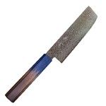 Couteau Nakiri 16 cm Haiku Damas Iwashi-Gumo manche Urushi