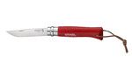 Couteau Opinel 8,5 Cm Baroudeur Rouge