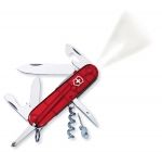 Couteau Suisse SPARTAN LITE16 fonctions 11 pieces manche rouge translucide
