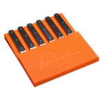 Couteaux de table Perceval 9.47 manche noir par 6 pieces