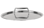 Couvercle inox a anse vissee 16 cm Castelpro