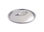 Couvercle inox pontet fonte d'inox o 28 cm