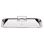 Couvercle inox rectangulaire 40 x 26  cm pour plat 154310