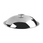 couvercle pour wok et poele a paella trilamines 34 cm