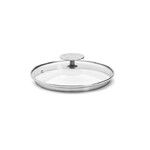 Couvercle en verre pontet inox a cerclage profond Alchimy o 16 cm