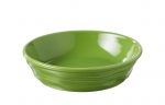 Creme brulee  o 12.5 cm froisses vert lime - Hauteur 3 cm - 15 cl