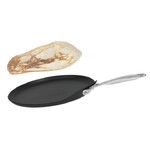 Crepiere 24 cm Castelpro fixe aluminium forge induction revetue Exceliss