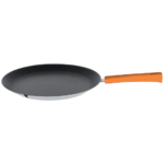 Crepiere 26 Cm Mutine Fixe Exceliss - Poignee Bakelite Orange