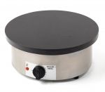 Crepiere professionnelle electrique avec plaque en fonte