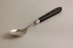Cuillere a dessert Diana nacre noir
