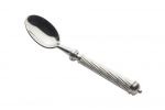 Cuillere a dessert CABLE haut argentee