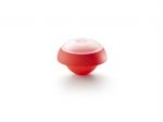 Cuit oeuf Lekue OVO demi sphere rouge orange