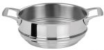 Cuit-vapeur universel Cristel 20 cm (pour casseroles de 16,18 & 20cm) Casteline