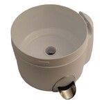 Cuve pour centrifugeuse Magimix Duo Plus Chrome mat et Blanc