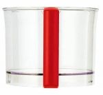 Cuve seule sans couvercle avec poignee rouge pour robot 3200 Magimix