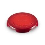 Dessous de plat rond fonte emaillee collection barbecue 22 cm Cerise