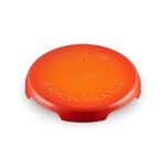 Dessous de plat rond fonte emaillee collection barbecue 22 cm Volcanique