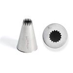 Douille a petit fours inox o14 16 dents