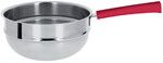 Bain-Marie 20 cm Poignee Framboise Inox Mutine Fixe