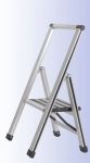 Escabeau pliable en aluminium 1 marche