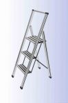 Escabeau pliable en aluminium 3 marches