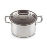 Faitout 20 cm Inox Classique avec Couvercle