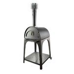 Four a pizza avec Chariot Inox ALMA